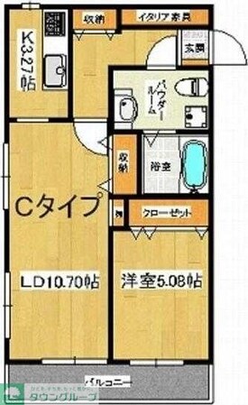 YKゴールデンIIIの物件間取画像